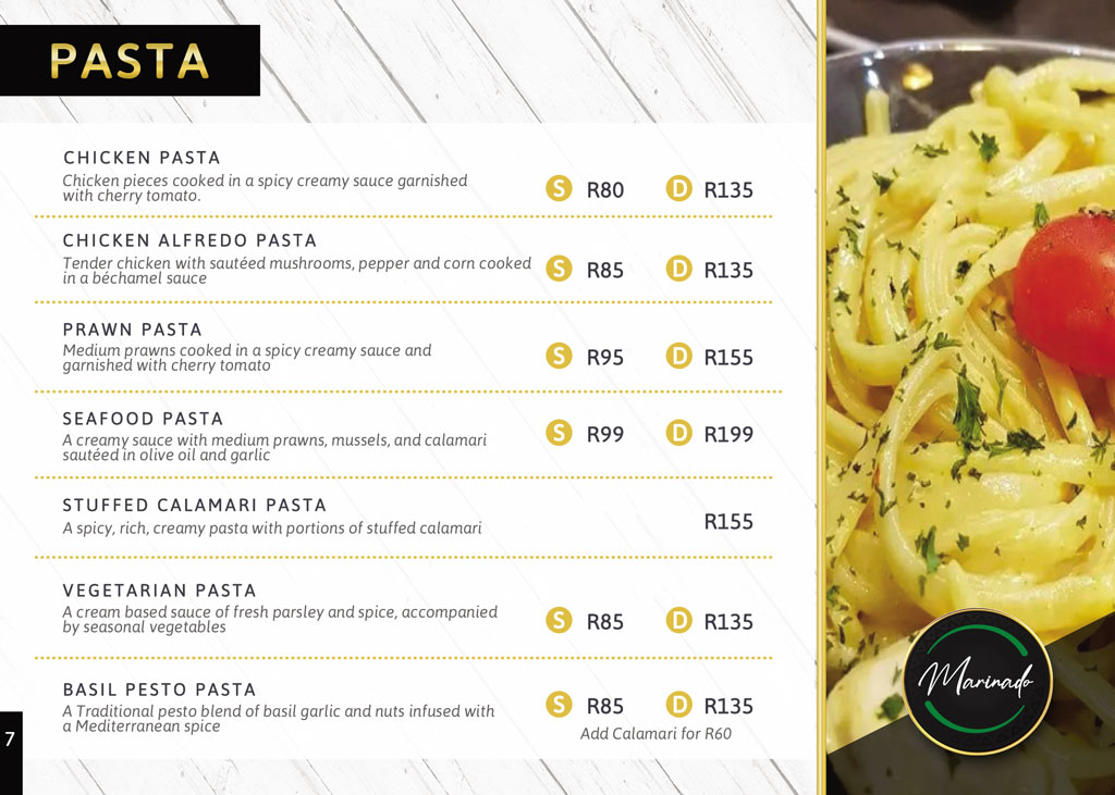 select delight menu veg